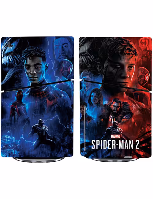 اسکین پی اس 5 اسلیم دیجیتال برند گیم‌آور طرح مرد عنکبوتی کد J