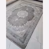 فرش 9متری 1200 شانه ماشینی کاشان طرح ترمه سبز(باارسال رایگان)