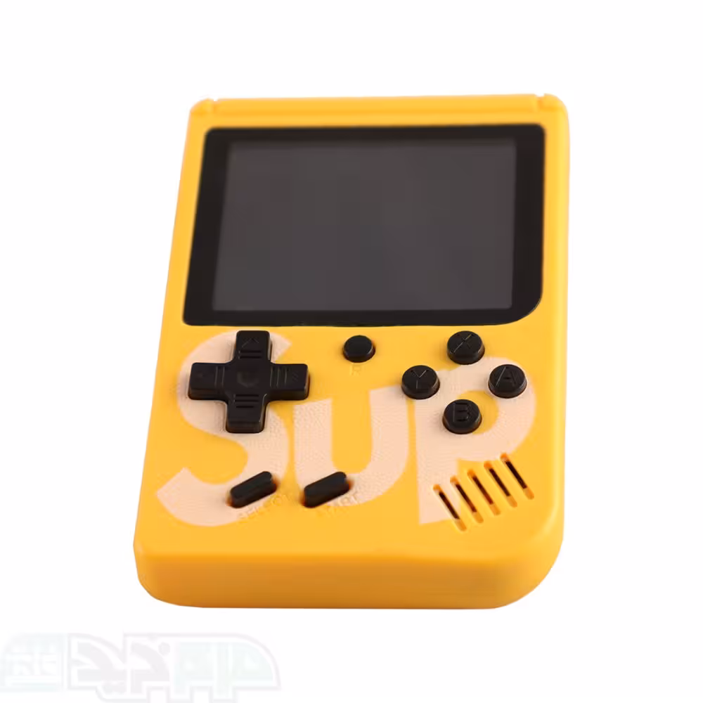 کنسول بازی قابل حمل ساپ گیم دارای 400 بازی نوستالژی sup game box plus 400 -زرد