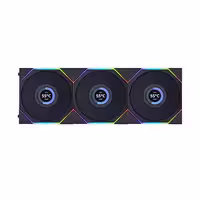 فن کیس لیان لی مدل UNI FAN TL Wireless LCD 120 Black بسته 3 عددی