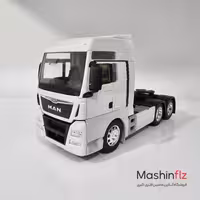 ماکت کامیون مان TGX دو محور سفید 1.32