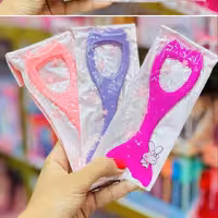 شابلون خط چشم و ریمل مدل ماهی