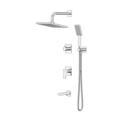 شیر دوش دیواری توکار کاویان مدل نوژا