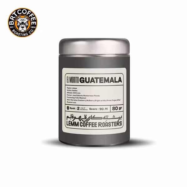 قهوه اسپشیالتی گواتمالا ال موریتو گیشا 80 گرمی