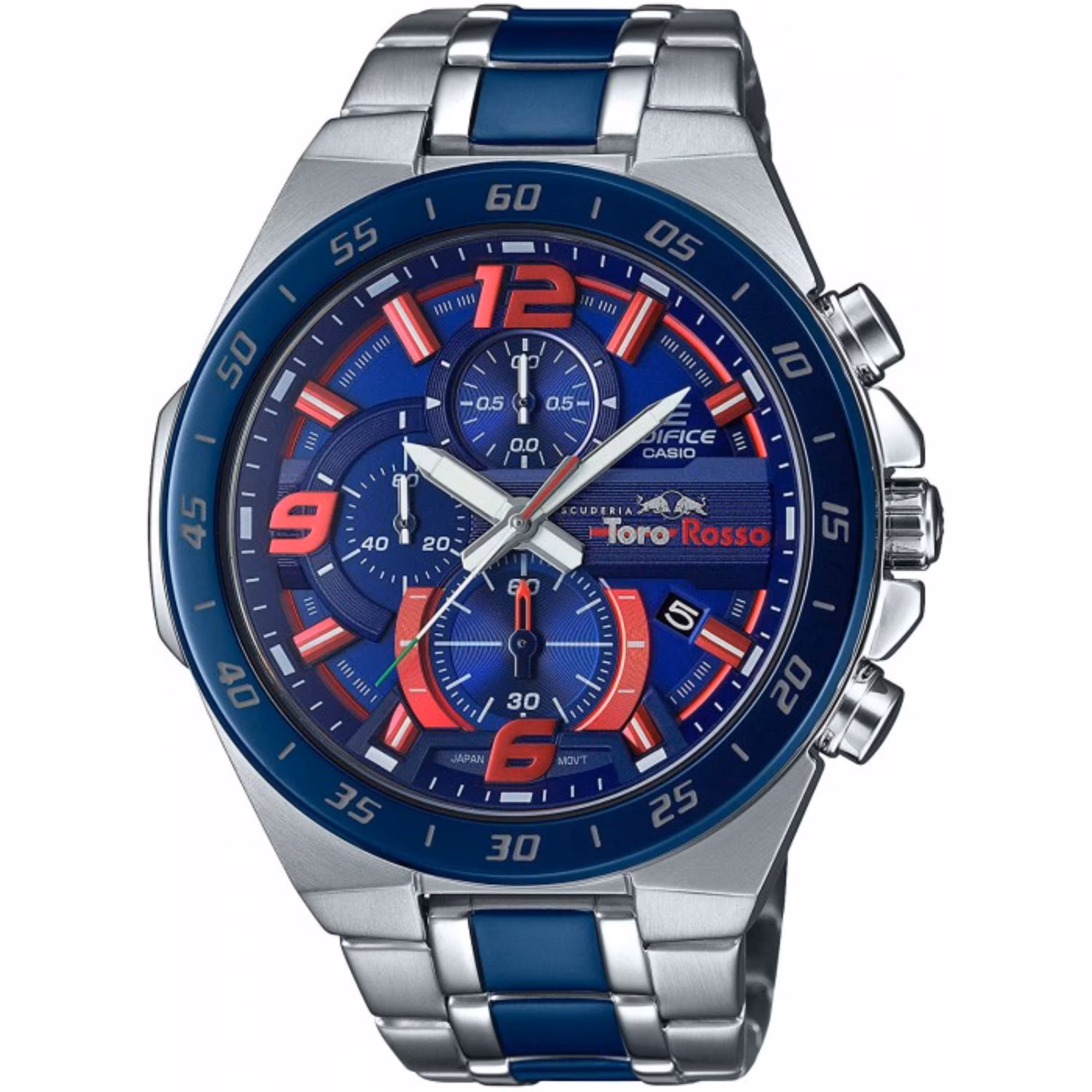 ساعت کاسیو ادیفایس CASIO Edifice Toro Rosso EFR-564TR فول استیل موتور ژاپن