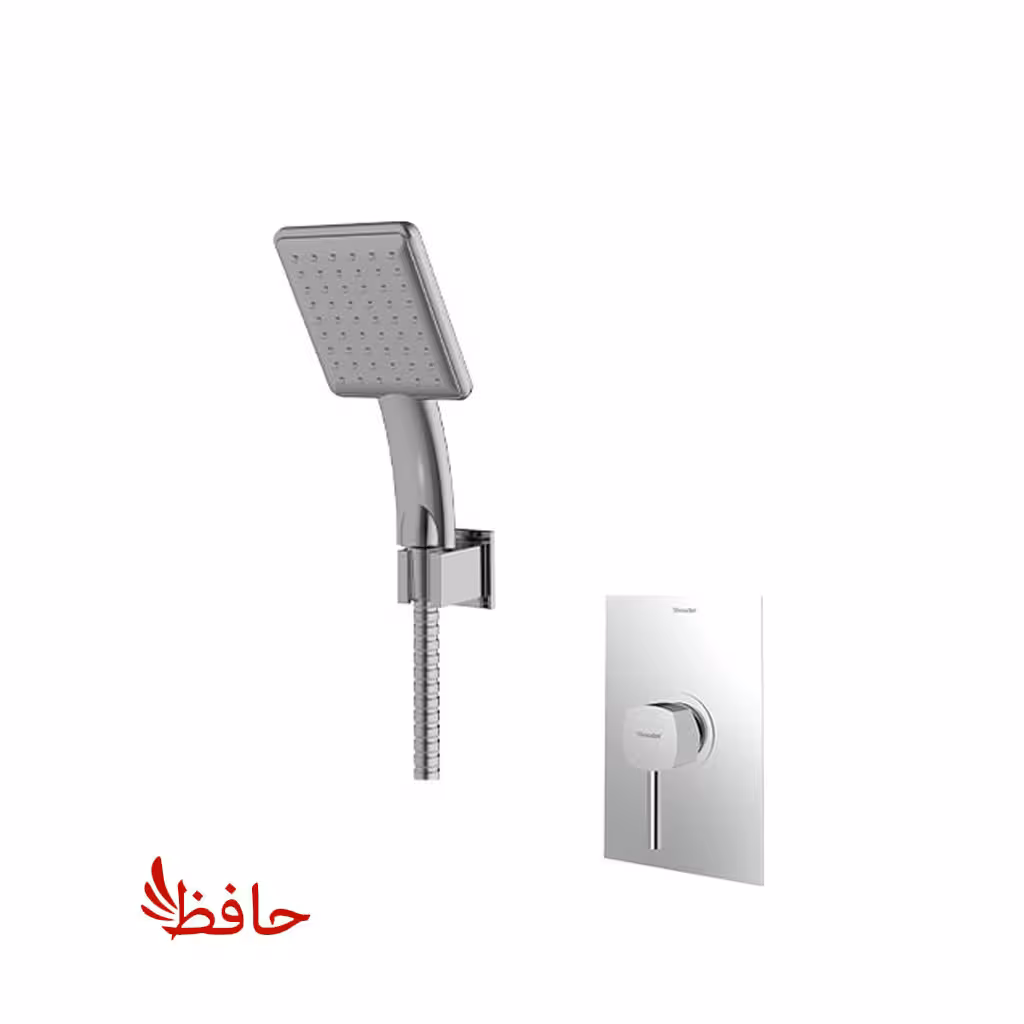 شیر حمام توکار شودر مدل رومر کروم تیپ 2