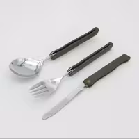 قاشق چنگال مسافرتی تاشو | amazonchi