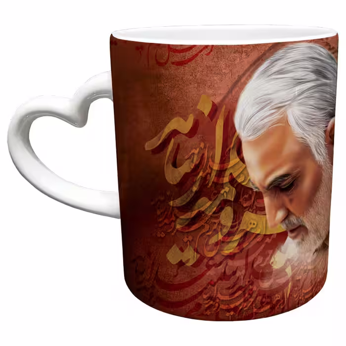 خرید ماگ-لیوان  دسته ساده  سردار سلیمانی کد 86