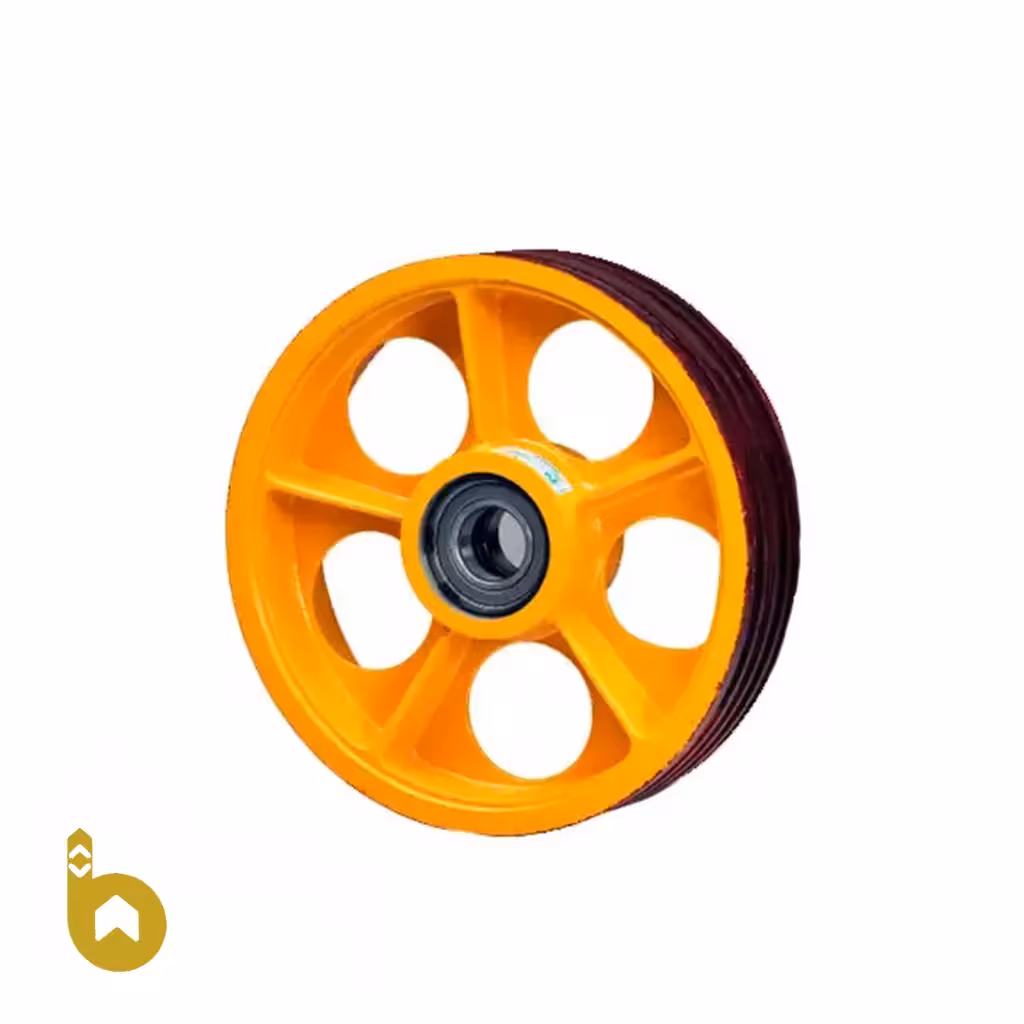 فلکه هرزگرد چهار شیار پرشیا آسانسور | فلکه هرزگرد پرشیا 40-4 شیار