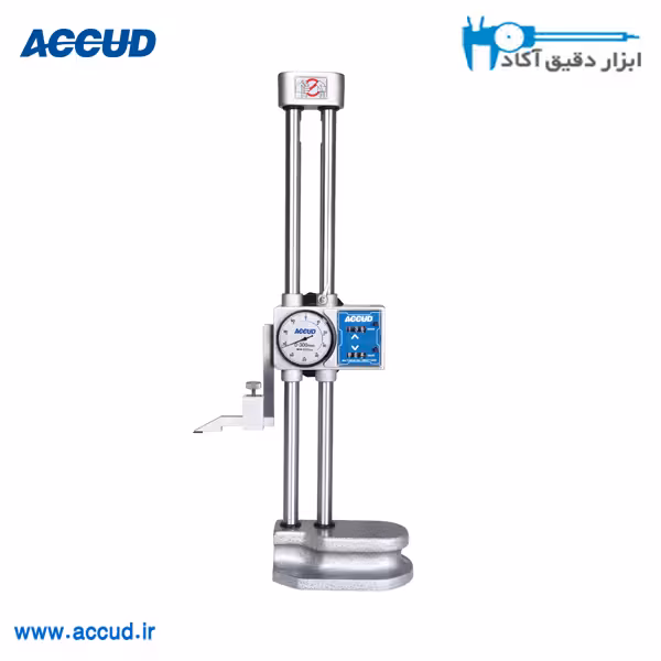 کولیس پایدار عقربه ای-کنتور دار 60 سانتی متر دقت0.01 Accud (اکیود اتریش) مدل 185-024-11