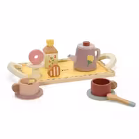 ست عصرانه خوری چوبی کلاسیک ورد Classic World
