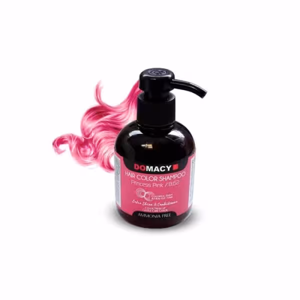 شامپو رنگساژ دوماسی حجم 300 میل شماره 8.62 (صورتی پرنسسی)