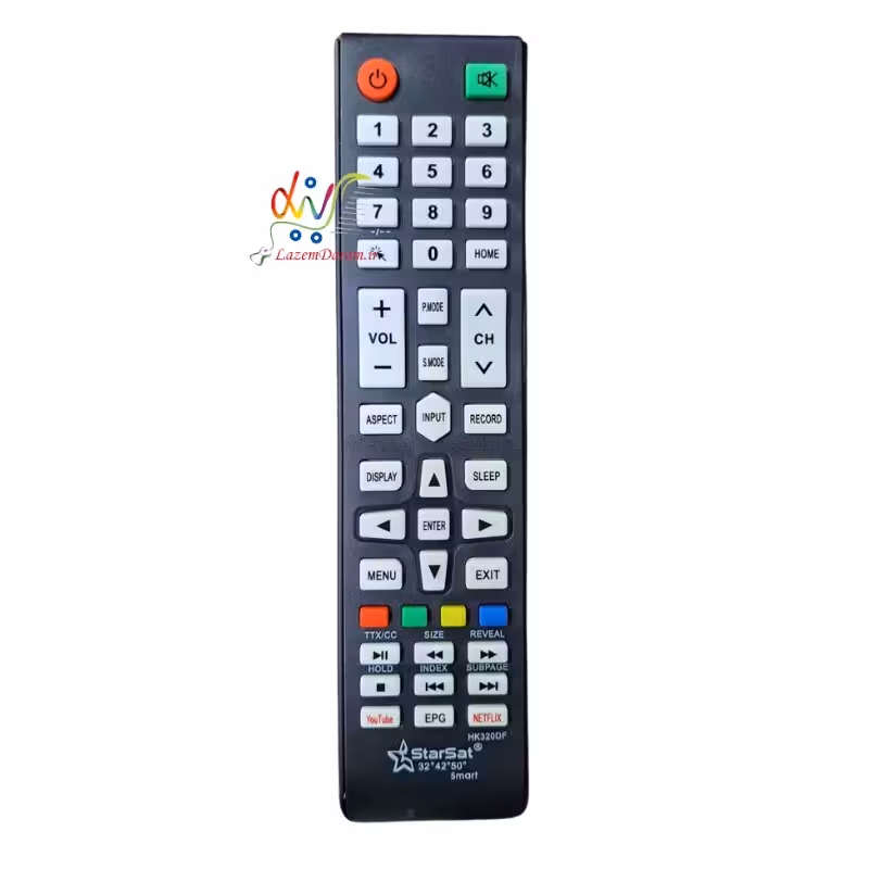کنترل تلویزیون استارست32"-42"-50"-Smart-HK320DF