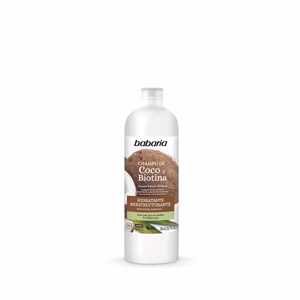 شامپو آبرسان باباریا مغذی Babaria Coconut Biotin