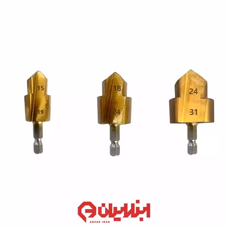 مجموعه 3 عددی مته لوله آب