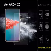 گلس محافظ صفحه نمایش نانو بلک اورجینال گوشی زد تی ای ZTE Axon 20