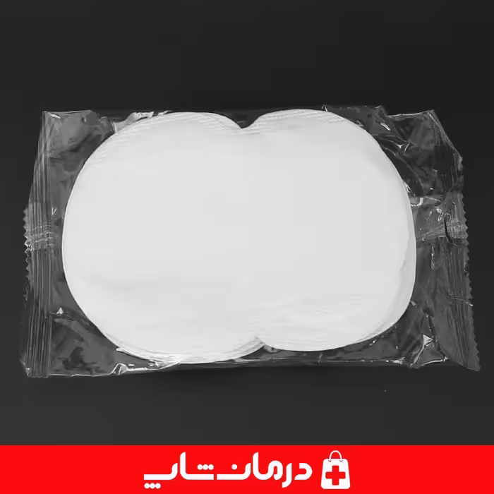 خرید پد ضد تعریق sweat pads پد جذب عرق زیر بغل بسته 10 عددی
