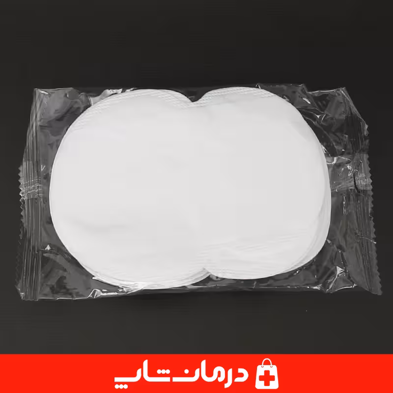 خرید پد ضد تعریق sweat pads پد جذب عرق زیر بغل بسته 10 عددی