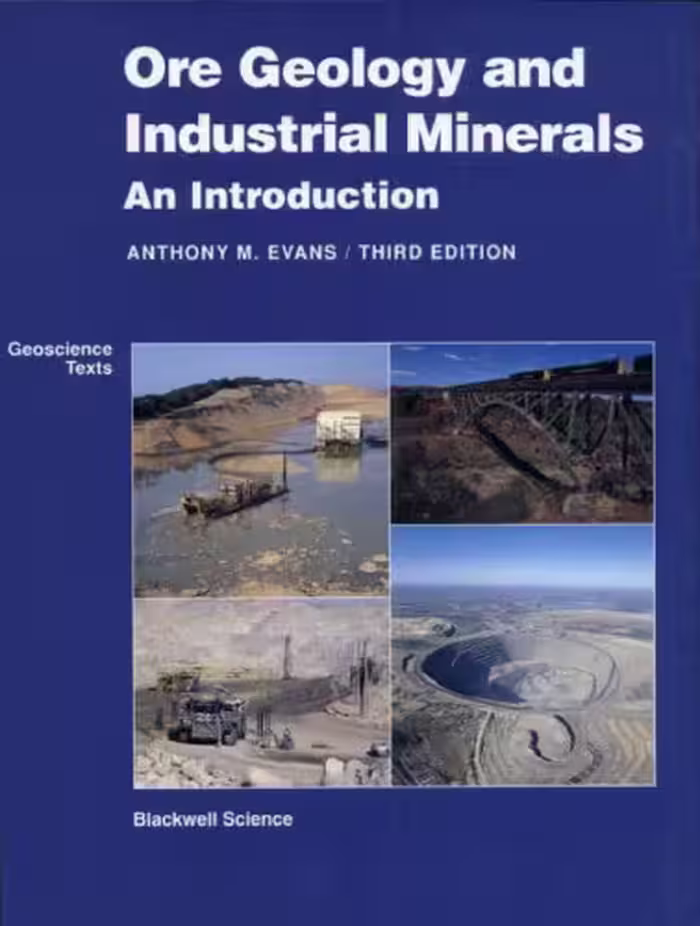 خرید و دانلود نسخه کامل کتاب Ore Geology and Industrial Minerals: An Introduction (Geoscience Texts)