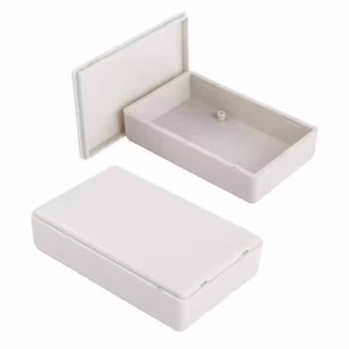 جعبه سفید مدار اکتریکی، دو تکه پلاستیکی بدون پیچ