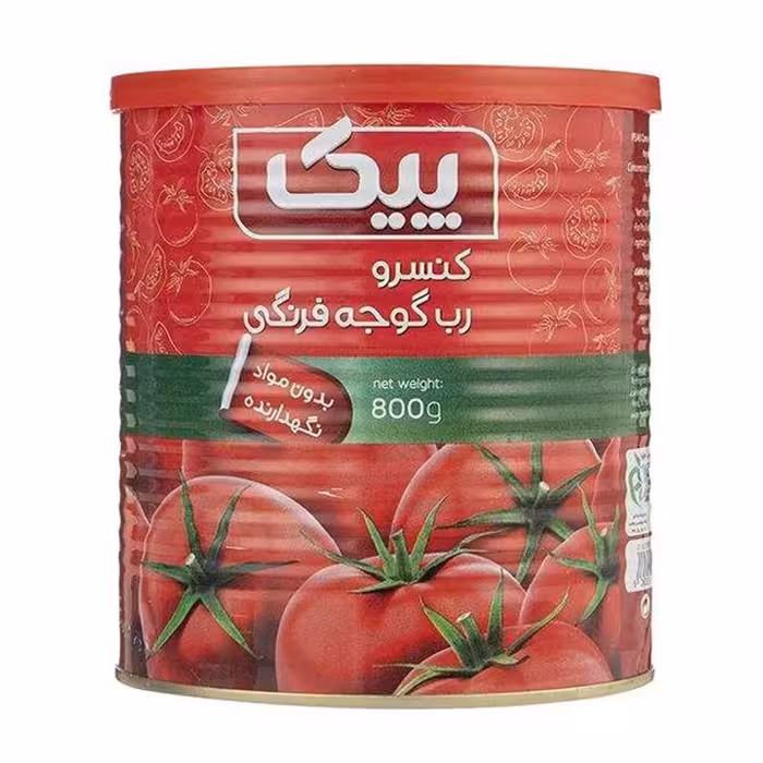 کنسرو رب گوجه فرنگی پیک 800 گرمی