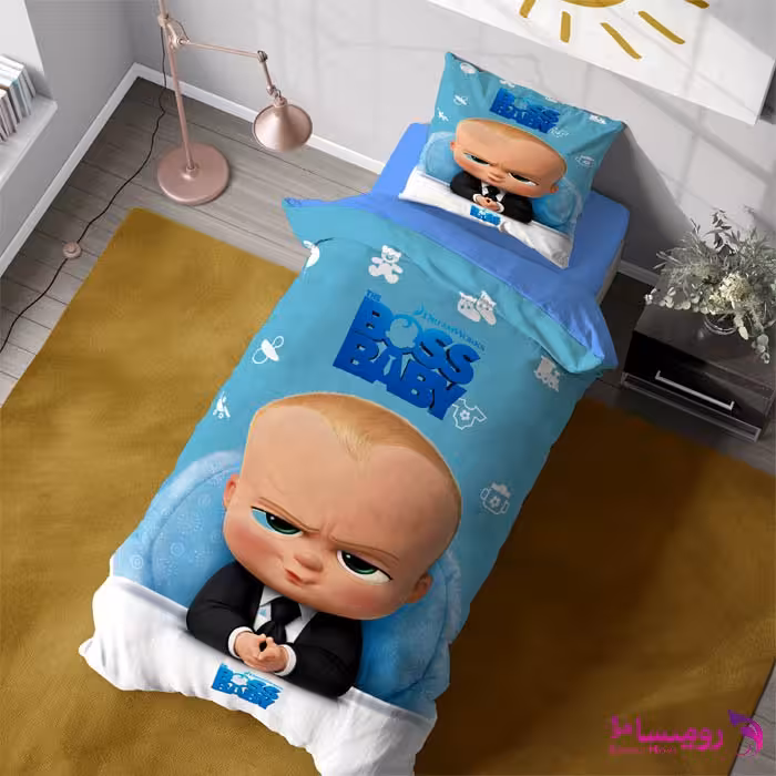 قیمت و خرید روتختی طرح boss baby یک نفره برند دکو کد Bd790