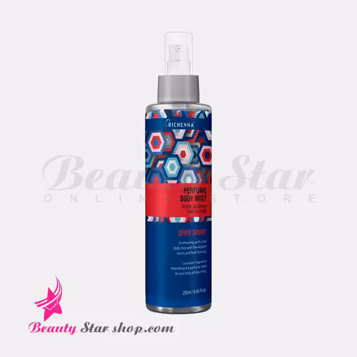 خوشبو کننده بدن (بادی میست) ریچنا مدل SPRIT SPORT حجم 250 میلی لیتر