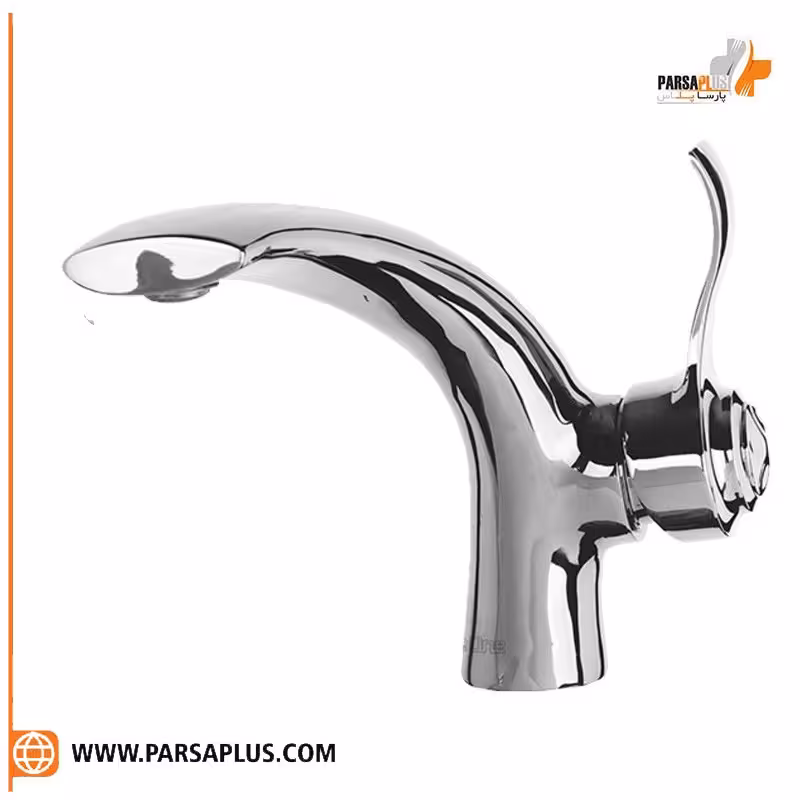 شیر روشویی دوان مدل گلاژ کروم