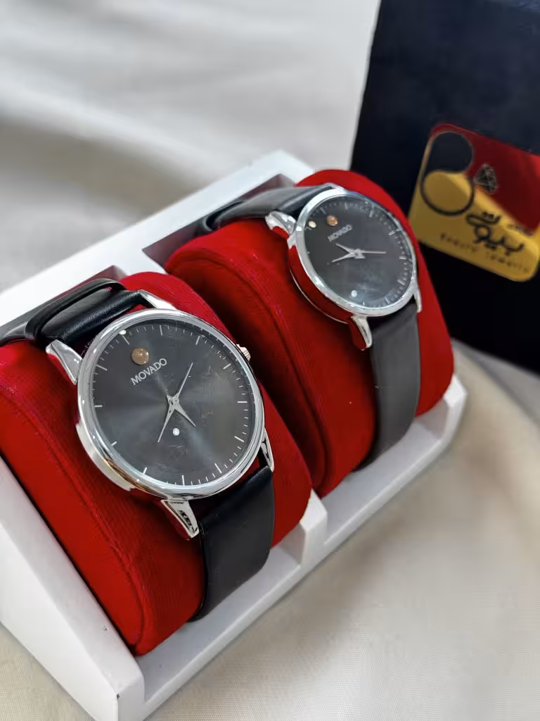 ست ساعت زنانه مردانه movado حراجی
