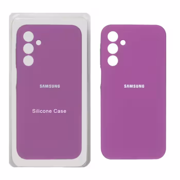 قاب سیلیکونی پاک کنی محافظ لنزدار اورجینال Samsung Galaxy A15 -کد3599