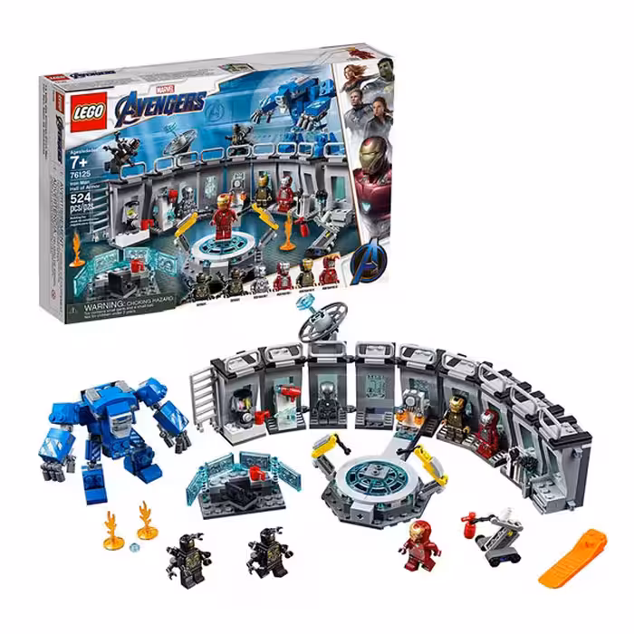 لگو Marvel مدل Iron Man Hall of Armor 76125