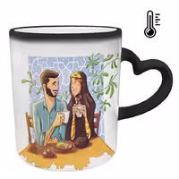خرید ماگ-لیوان حرارتی  دسته ساده  عاشقانه کد 301