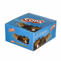 ویفر کاکائویی با کرم نارگیلی کوپا بسته 30 عددی