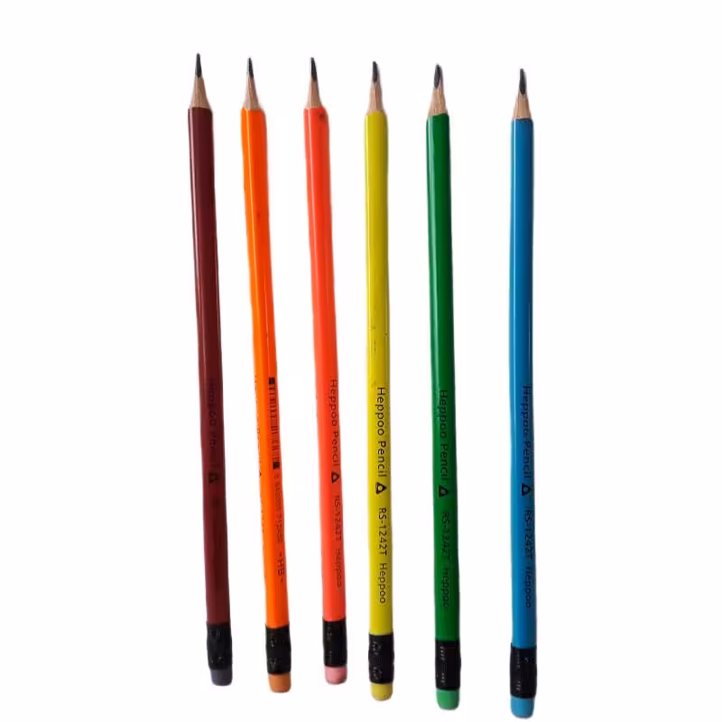 مداد مشکی هیپو مدل RS-1242T بسته 6 عددی