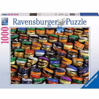 پازل 1000 قطعه Ravensburger طرح درب‌های بطری