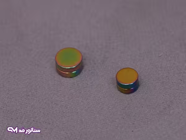 گوشواره مردانه مگنتی هفت رنگ G5136