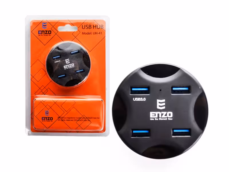 هاب ENZO UH-41 USB 3.0 4Port