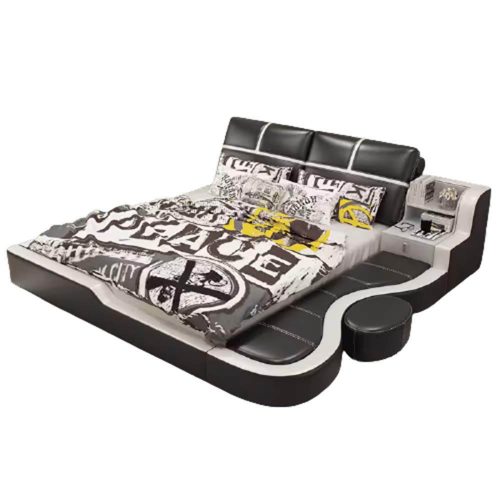 تخت خواب آپشنال  مدل راوین سایز 120 در 200 سانتیمتر