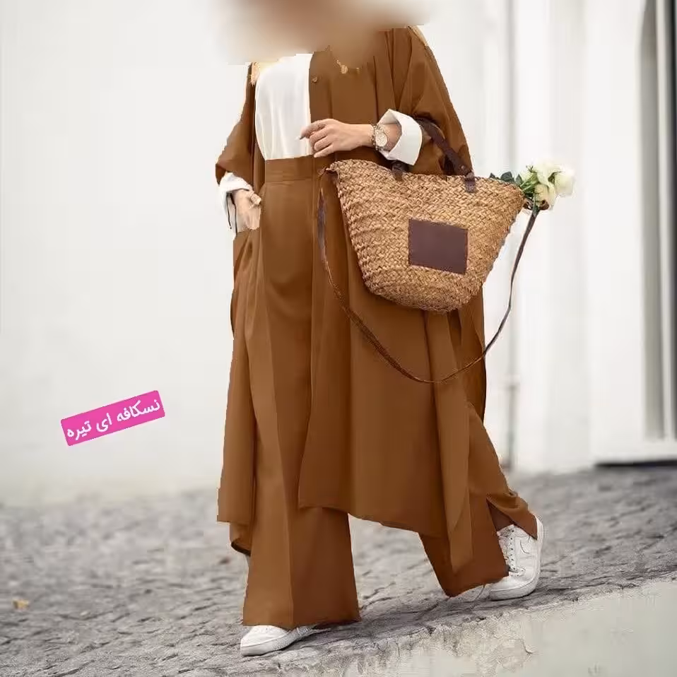 مانتو شلوار سارینا جنس اسکاچی 
