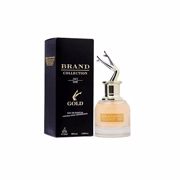 عطر جیبی برند کالکشن کد NO 316 زنانه حجم 25 میلی لیتر