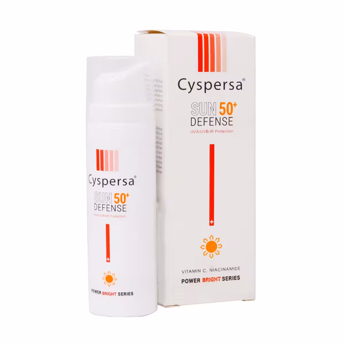 فلوئید ضد آفتاب ضد لک ـ Power Bright Series Sunscreen Fluid SPF50 ـ سیسپرسا