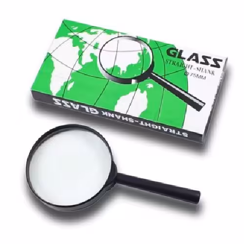 ذره بین دستی گلس 100MM