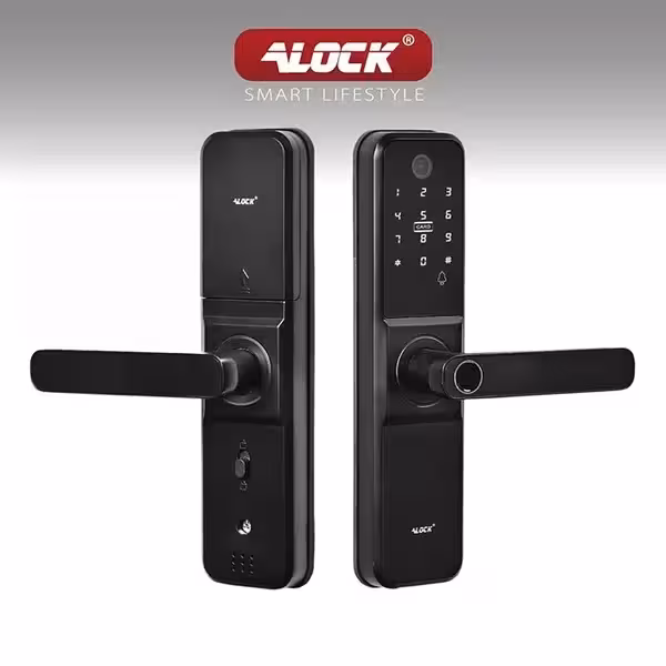 دستگیره اثر انگشتی دوربین دار ALOCK مدل  S300  camera