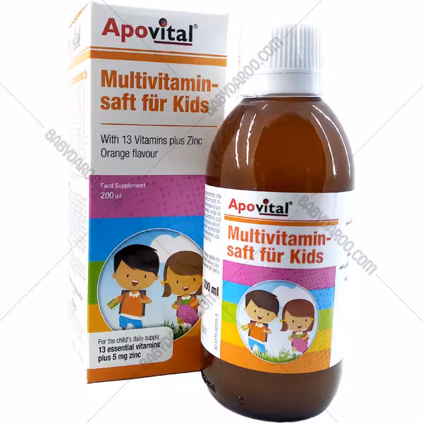 شربت مولتی ویتامین فور کیدز آپوویتال – Multivitamin Saft For Kids