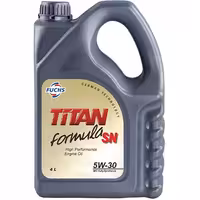 خرید روغن موتور فوکس 5w30 sn مدل titan تمام سینتتیک حجم چهار لیتر | اتوموبی