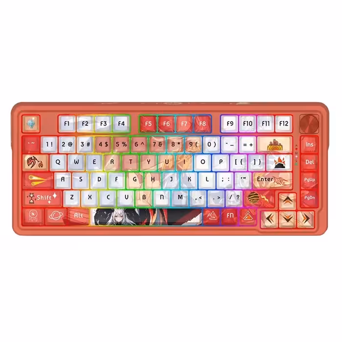 کیبورد مکانیکال گیمینگ ردراگون مدل Geb K673 AK PRO RGB