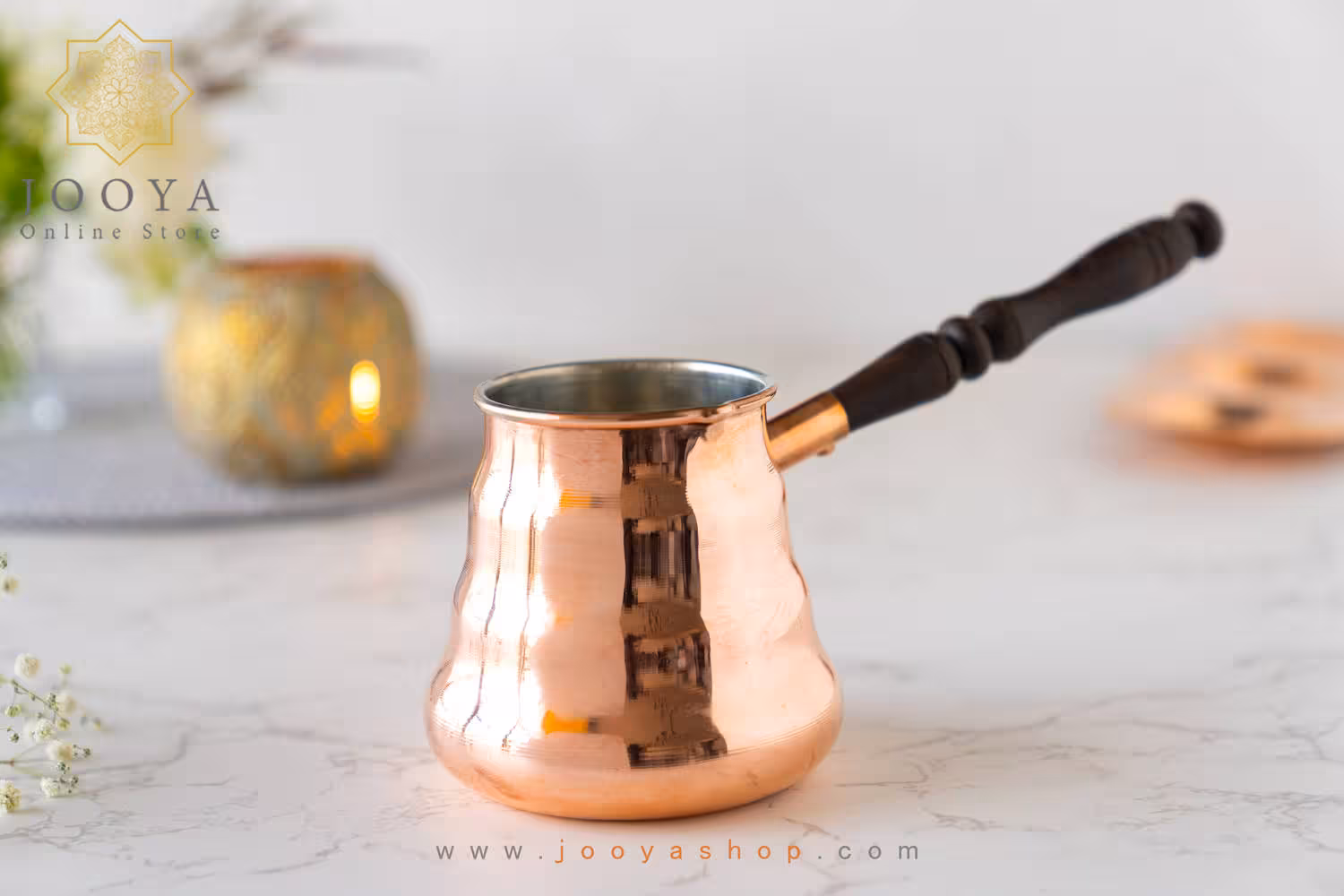 قهوه جوش مسی پله ای