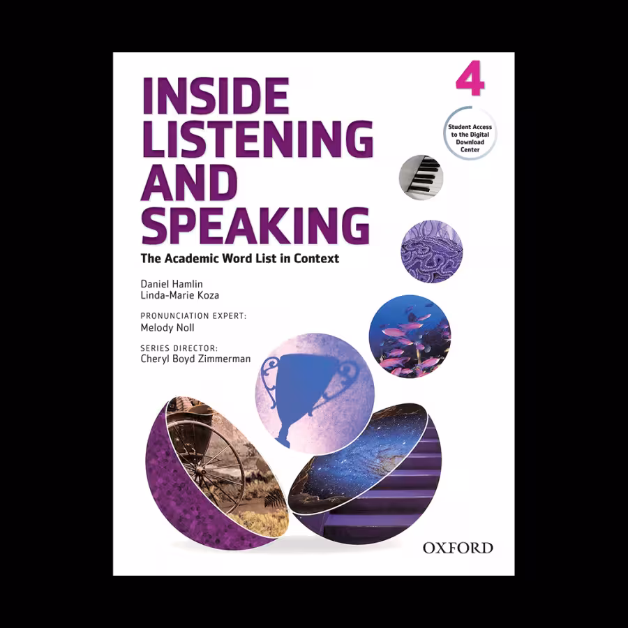 Inside Listening And Speaking 4 (2nd) چاپ رنگی