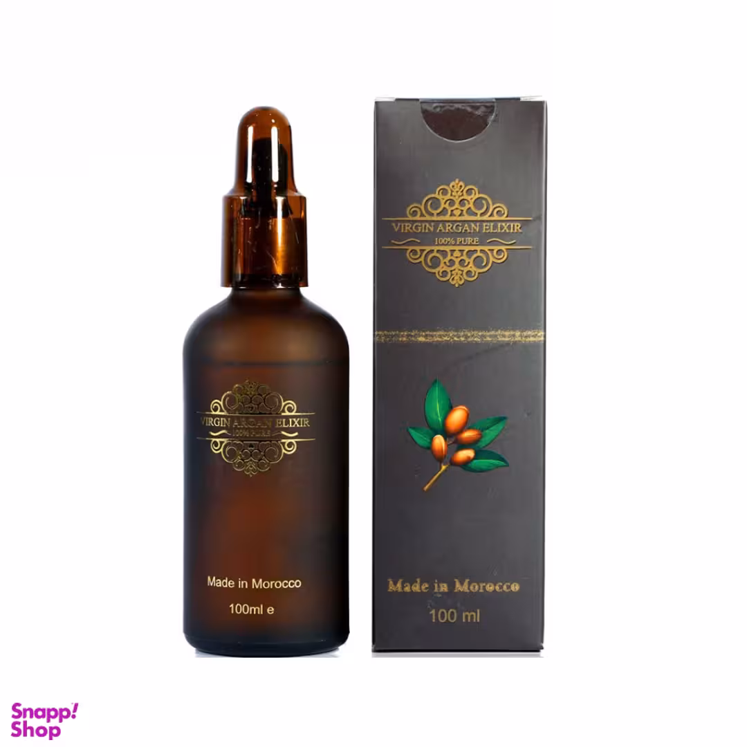روغن آرگان ترمیم کننده و آبرسان ویرجین الیکسیر (Virgin Elixir) حجم 100 میلی لیتر
