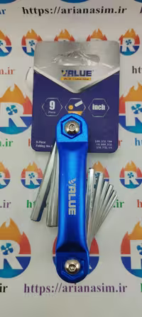دسته آچار آلن 9 عددی VALUE